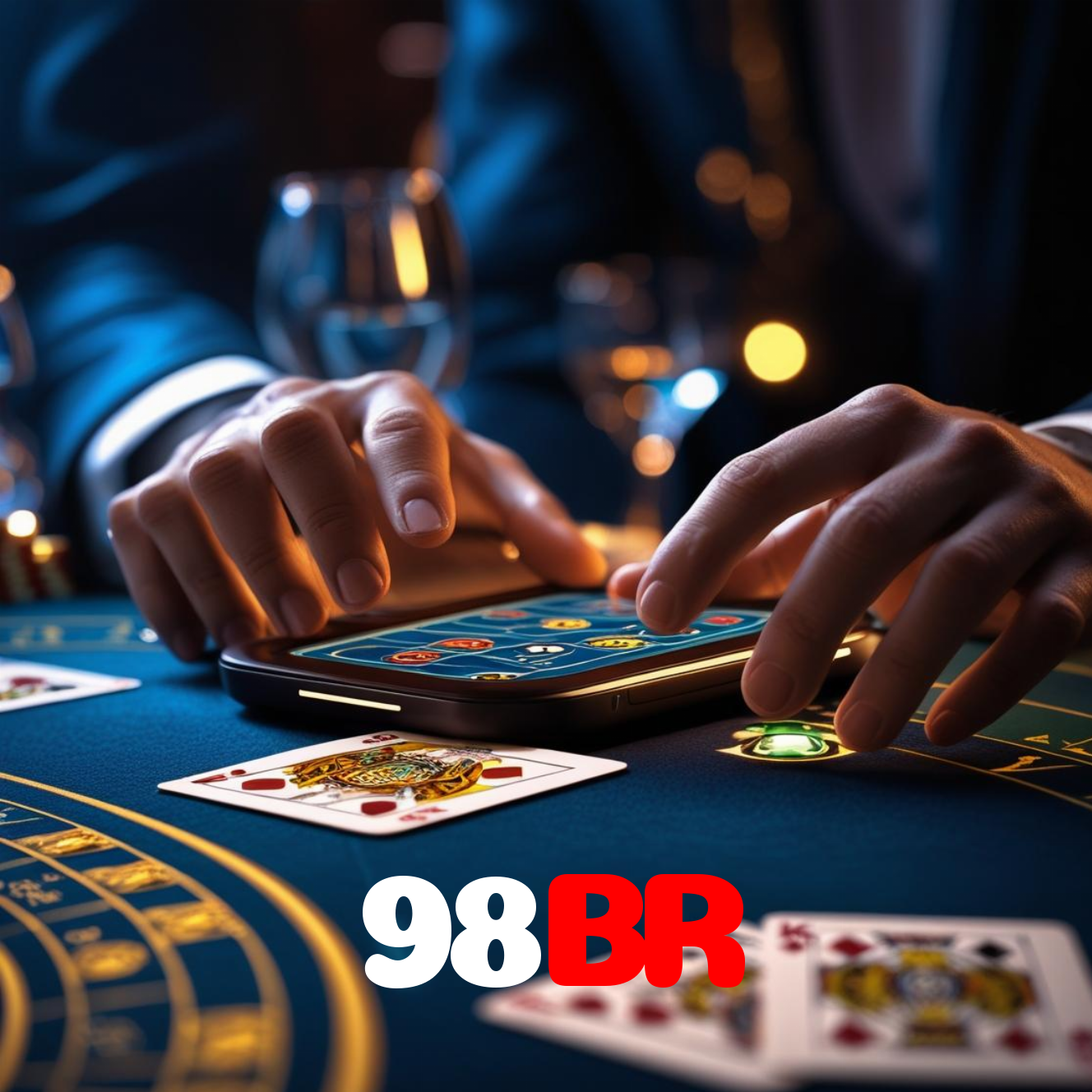 98BR:Vença no poker e prove que você é o mestre das cartas!