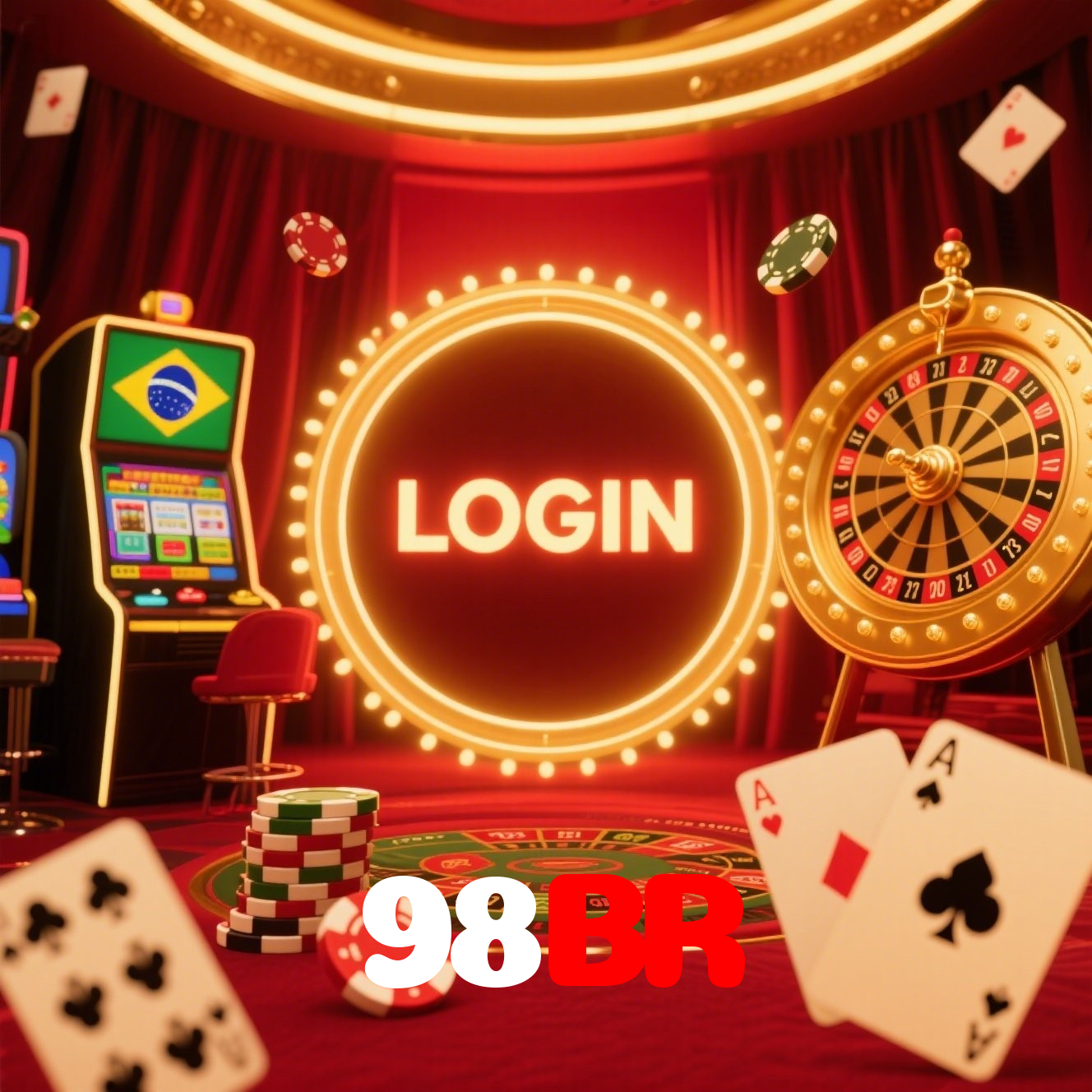 98BR:Aposte no seu time e ganhe prêmios incrÃveis com poker e roleta!