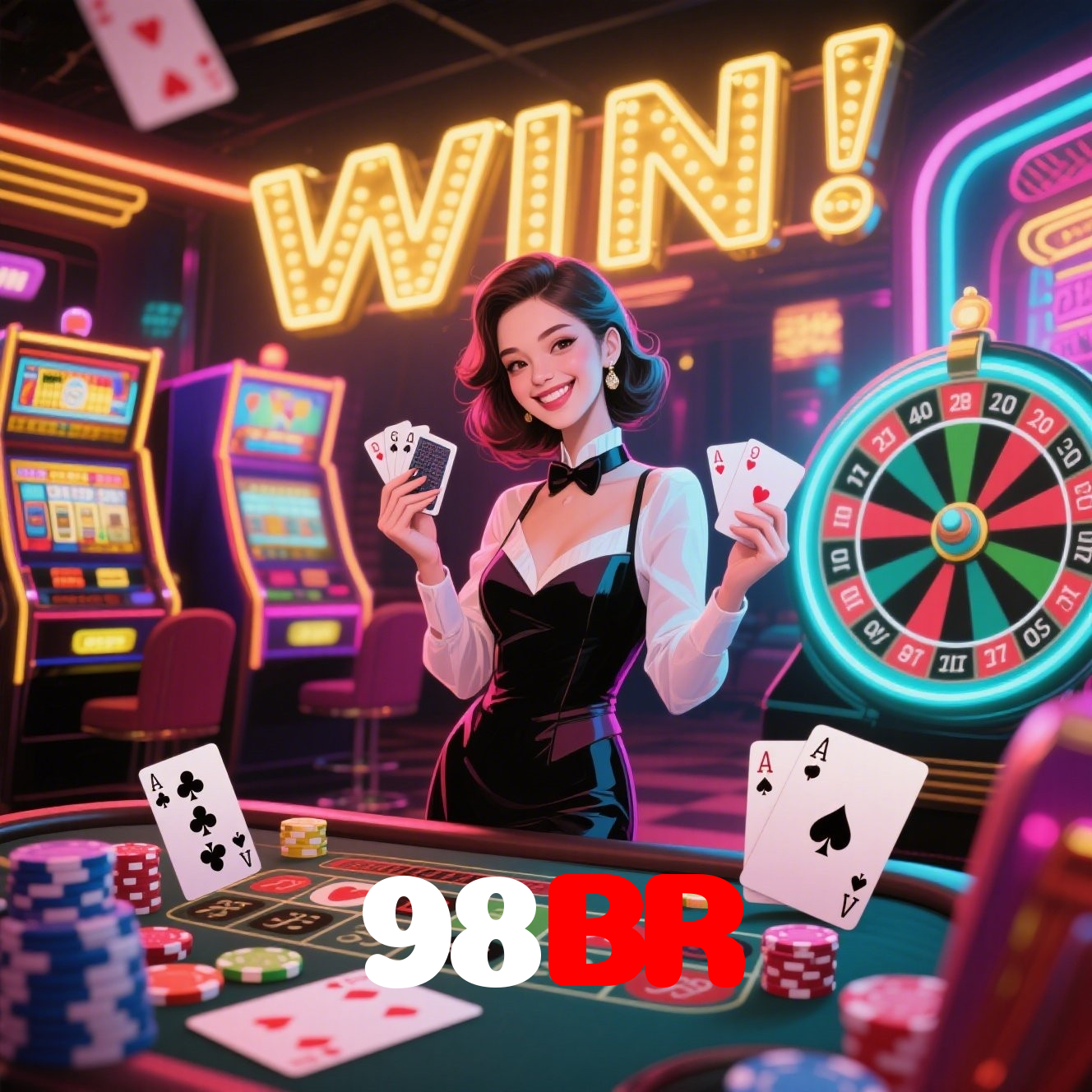 98BR:Gire nas slots e conquiste o prêmio da sua vida!