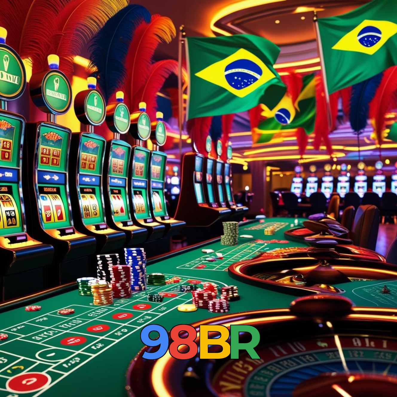 98BR:Aposte nas roletas e mostre que a sorte está com você!