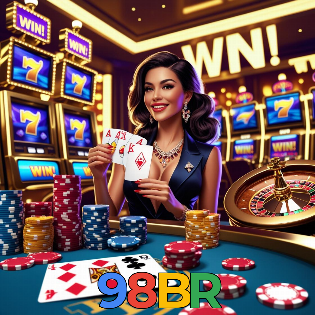 98BR:Gire as slots e vença com grandes prêmios!
